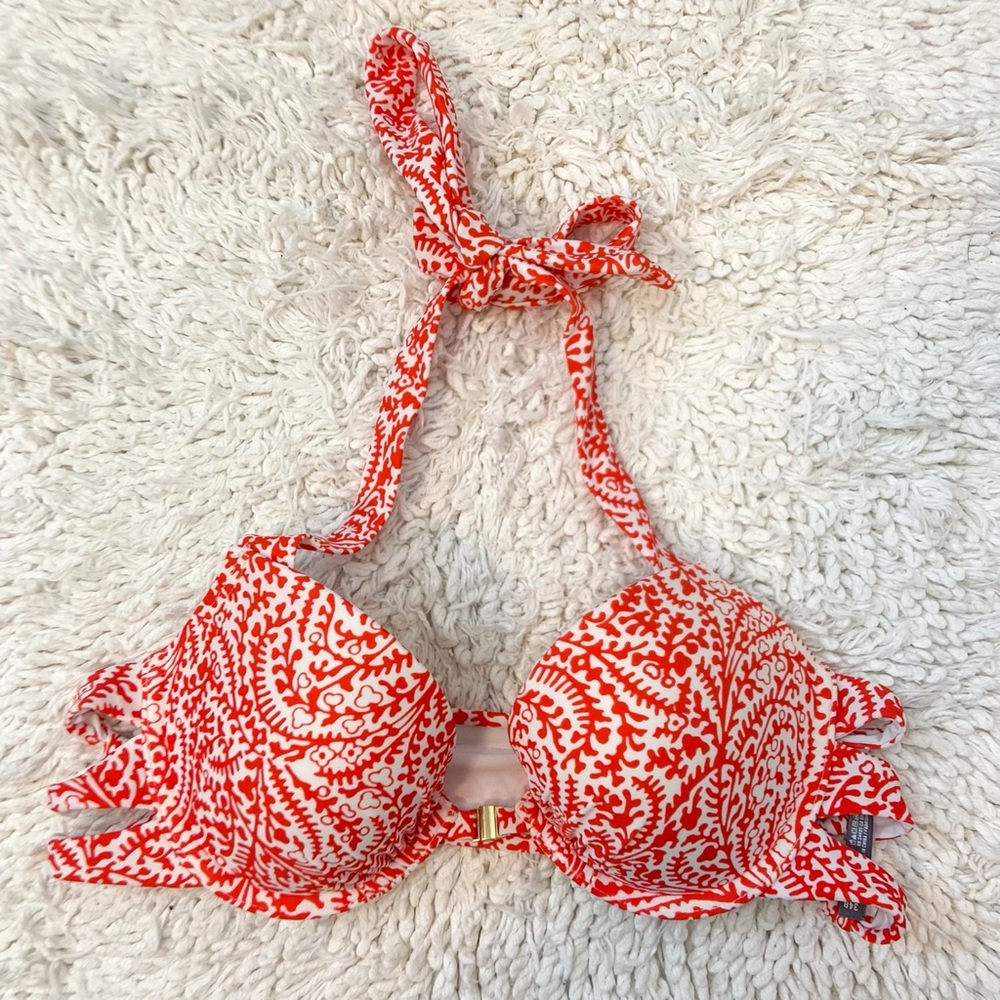 American Eagle Paisley Printed Bikini Top